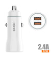 Car Charger 2-USB 2.4A - F20B