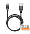 Turbo Cable Micro-usb 1.2M 2.4A - C21A